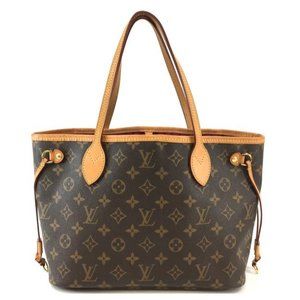 Neverfull #46571 Nm New Model Pm Tote Work Everyday Brown Monogram Canvas